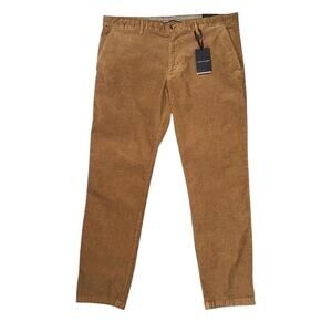 NWT Tommy Hilfiger Denton Chino Straight Fit Brown Corduroy Pants Men's 40X34139